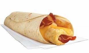 Bacon And Cheese Wrap